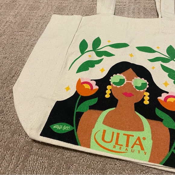 NWT {Ulta Beauty} Totally Conscious Tote Handbag Shoulder Shopping Bag - Picture 3 of 16